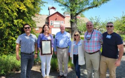 Thompson Honors Janelle Sellick as 2023 Napa County Climate Crisis Champion