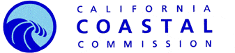 California Coastal Commission Logo Wave in a circle