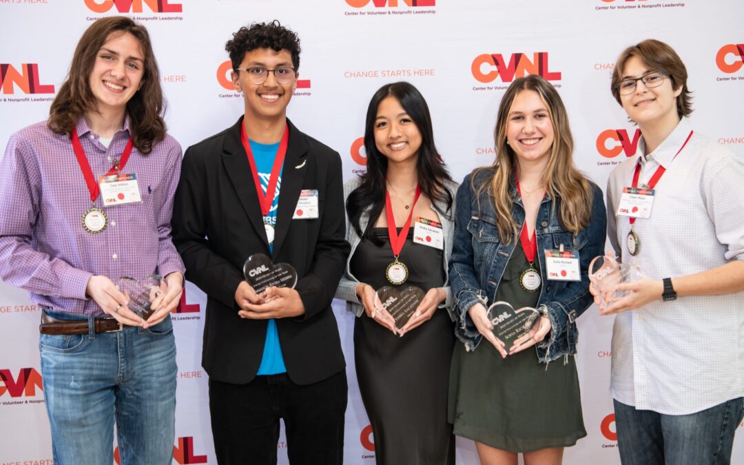 Teen WILD Members Win CVNL Heart of Napa Youth Volunteer of the Year Awards