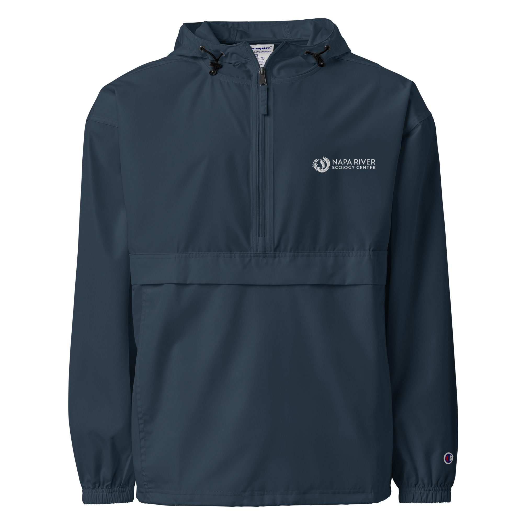 Embroidered Champion Packable Jacket - Image 5